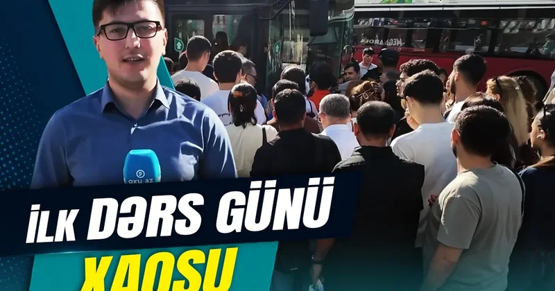 Metroda məhduduiyyət, avtobuslar çatışmır: Bakı sakinləri üçün çətin sabah VİDEOREPORTAJ