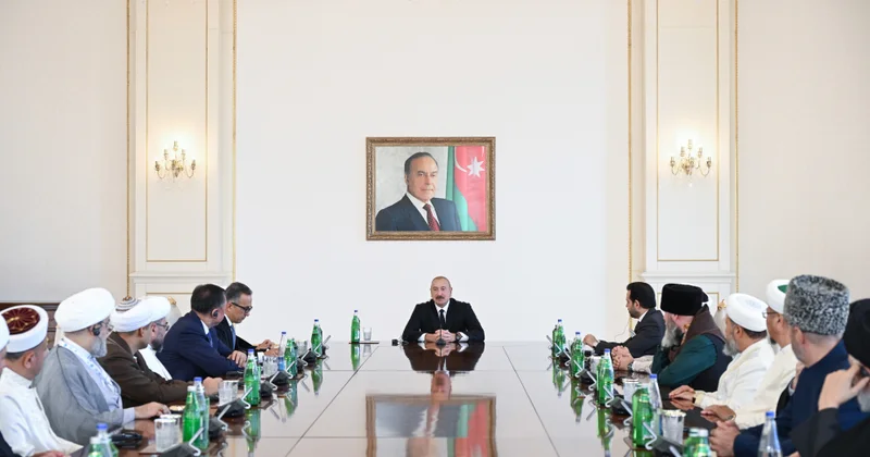 Prezident İlham Əliyev Bakıda keçirilən beynəlxalq konfransların iştirakçılarını qəbul edib YENİLƏNƏCƏK