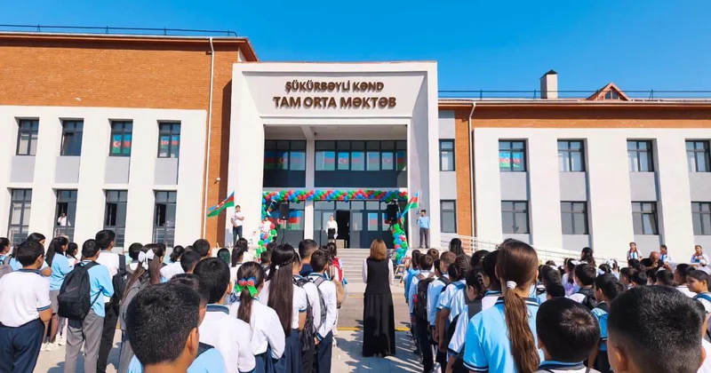 33 ildən sonra Cəbrayılın Şükürbəyli kəndində ilk dərsin zəngi çalındı