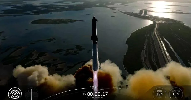 SpaceX Starship завершила 11 й испытательный полёт ВИДЕО
