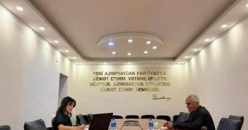 Milli Məclisin deputatı Nigar Məmmədova seçicilərlə görüşüb