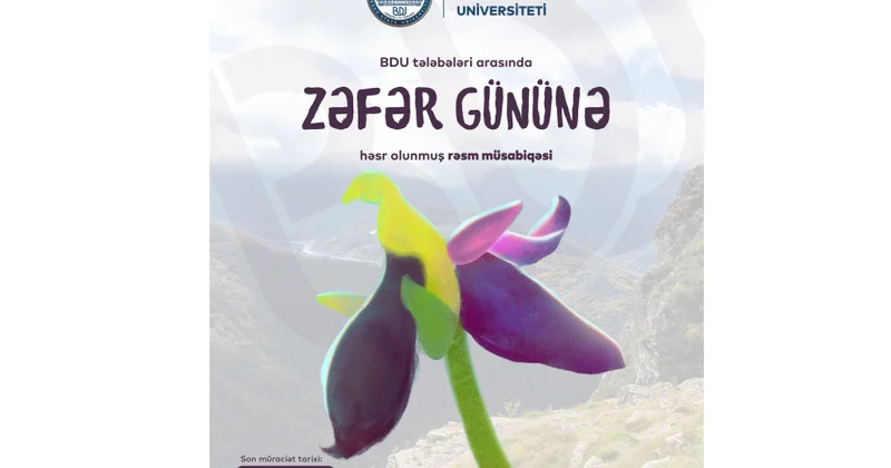 BDU tələbələri arasında Zəfər Gününə həsr olunan rəsm müsabiqəsi elan edilir