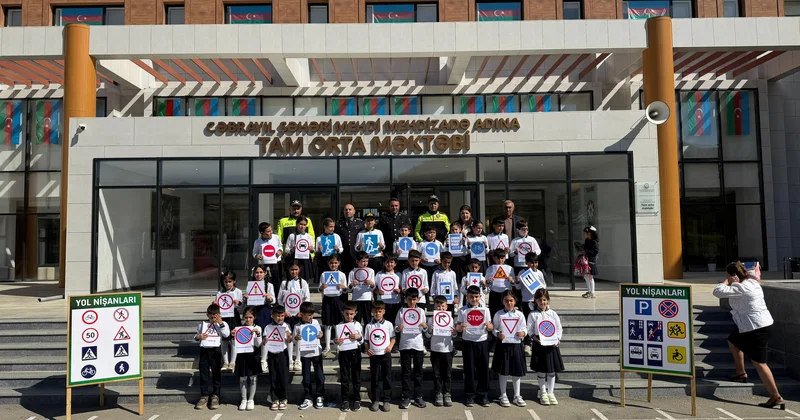 Cəbrayılda “Diqqət, uşaqlar!” tədbiri keçirilib
