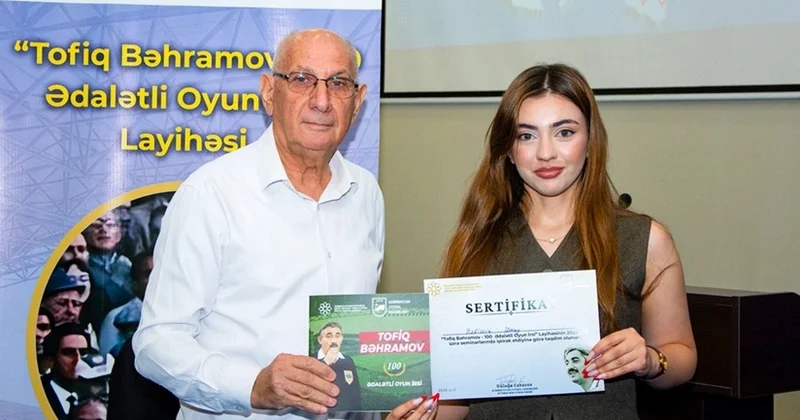 Futbol Hakimləri İctimai Birliyinin sədri: “Tofiq Bəhramovu ölkədə daha da tanıtmaq istəyirik“