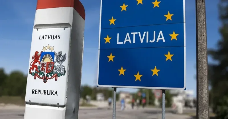 Rusiya və Belarusla sərhəddən Latviyaya giriş ödənişli olub
