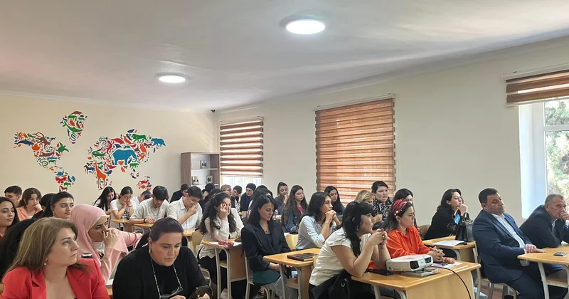 Gəncəd iqlim dəyişmələri mövzusunda maarifləndirici tədbir keçirilib
