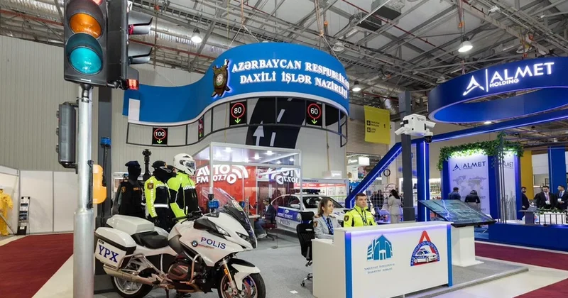 DİN 13 cü Xəzər Beynəlxalq Yol İnfrastrukturu və İctimai Nəqliyyat Road and Traffic sərgisində iştirak edir FOTOLAR