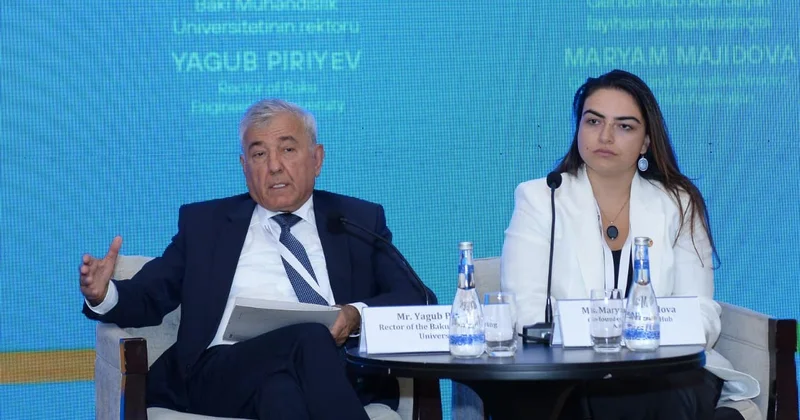 BMU nun rektoru 7 ci Dayanıqlı İnkişaf Məqsədləri Dialoqunda çıxış edib FOTOLAR