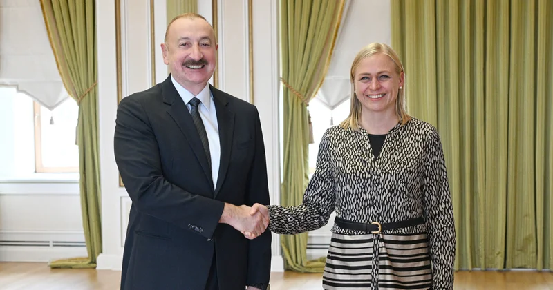 İlham Əliyev ATƏT in sədrini qəbul etdi FOTO