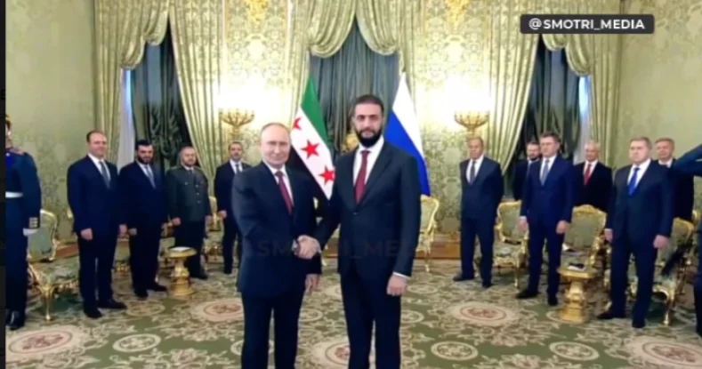 Переговоры Путина с Ахмедом аш Шараа длились более двух часов ВИДЕО ОБНОВЛЕНО