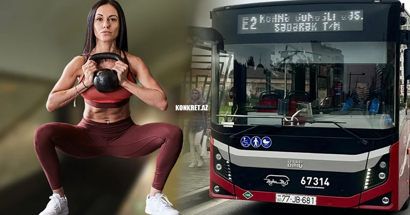 İdman et, pulsuz avtobus bileti qazan KONKRET