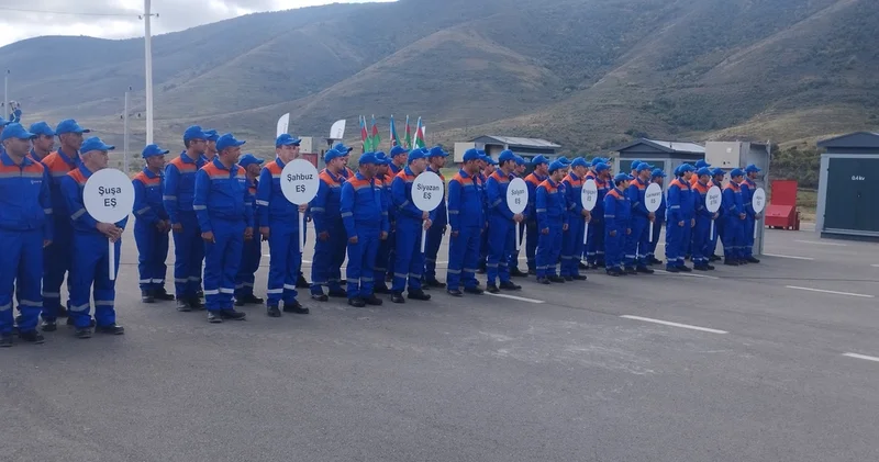 Azərişıq ASC Hadrut qəsəbəsində peşə ustalığı yarışlarına start verib