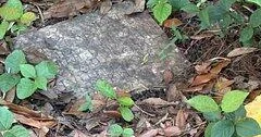 Мужчина нашел во дворе пропавшее из музея древнее надгробие