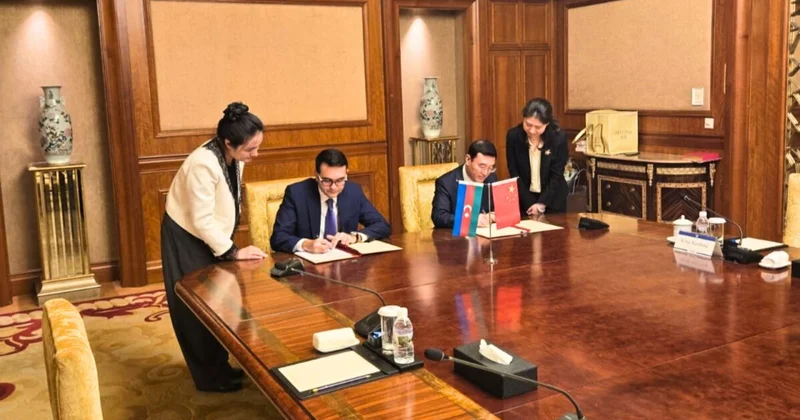 AQTA ilə Çinin Baş Gömrük Administrasiyası arasında Protokol layihəsi imzalanıb FOTOLAR