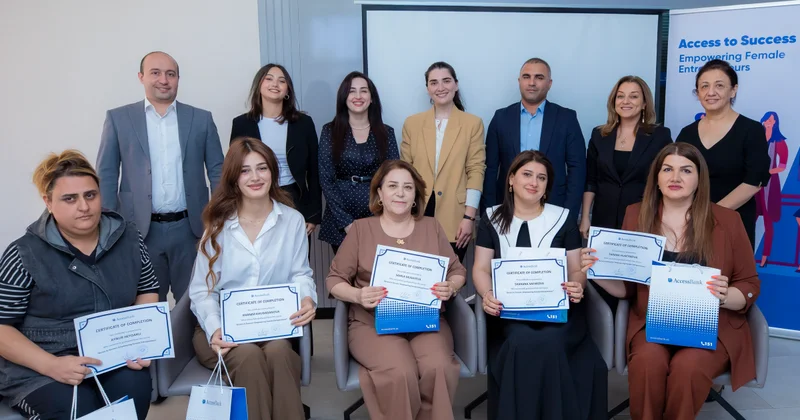 AccessBank Naxçıvanda qadın sahibkarlara dəstək məqsədilə Access2Success layihəsini reallaşdırıb