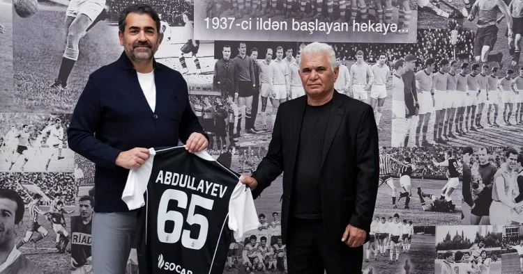 Neftçi dən Əsgər Abdullayevə təbrik VİDEO