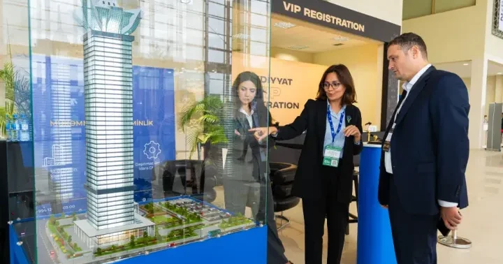 FMG Ağdamın ilk yaşayış kompleksi və Cənubi Qafqazın ən hündür göydələni ilə BakuBuild sərgisində
