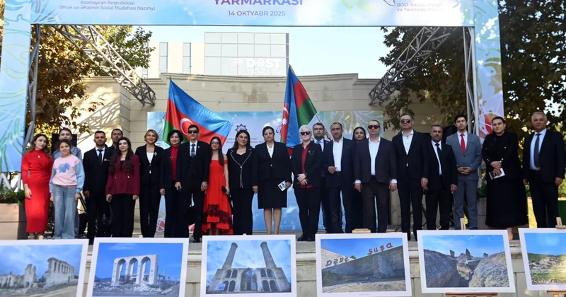 Bərdədə İnklüziv Yaradıcılıq Yarmarkası keçirilib