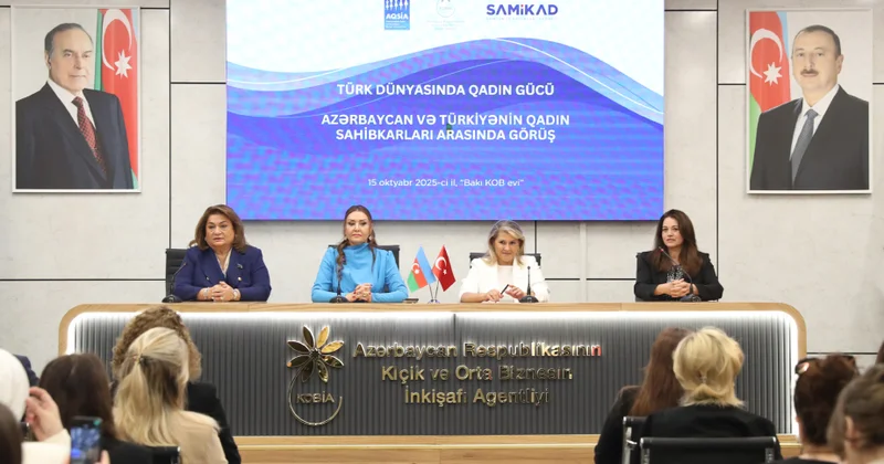 Azərbaycan və Türkiyənin qadın sahibkarlarının iştirakı ilə “Türk dünyasında qadın gücü” adlı tədbir keçirilib