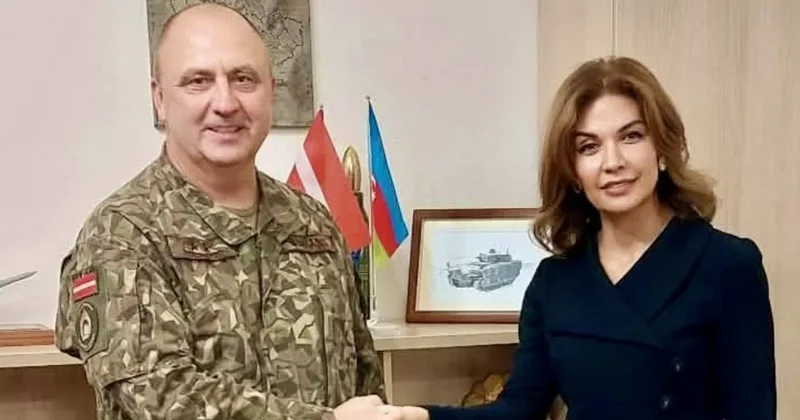 Azərbaycanla Latviya arasında müdafiə sahəsində əməkdaşlıq müzakirə olunub FOTO