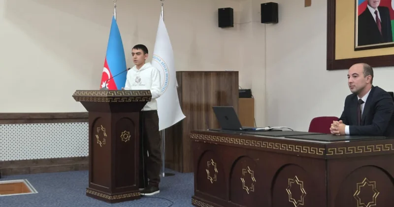 Naxçıvanda 10 cu sinif şagirdindən hüquq sahəsində innovativ yenilik: “Ədalət AI” təqdim olundu FOTO