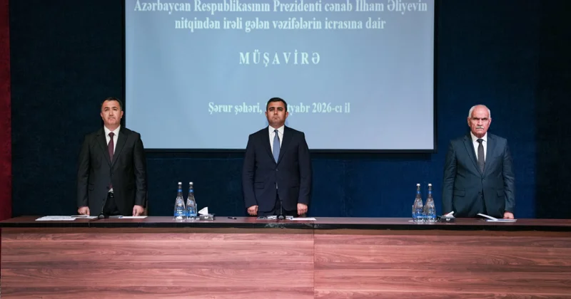 Şərurda müşavirə keçirilib
