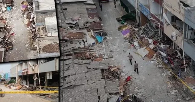 İndoneziyada bazarda partlayış 2 ölü, 11 yaralı