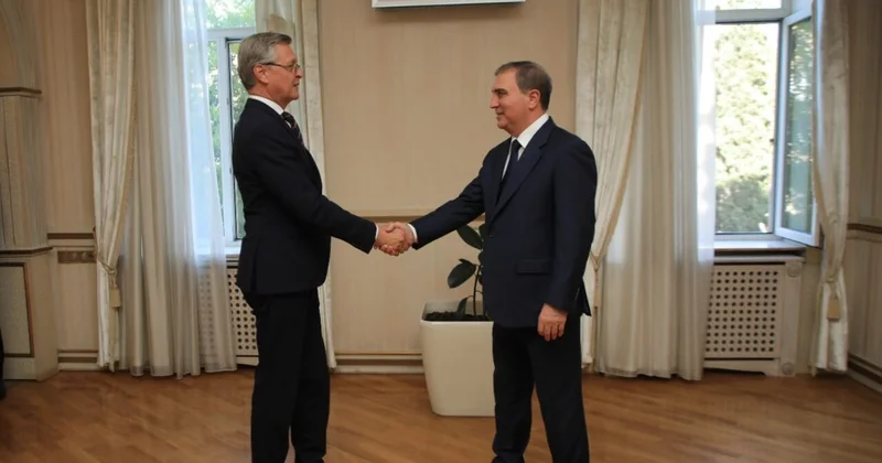 Almaniyanın yeni səfiri Niyazi Bayramovla görüşüb