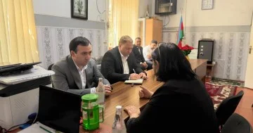 Milli Məclisin deputatı Mahir Süleymanlı seçicilərlə görüşüb