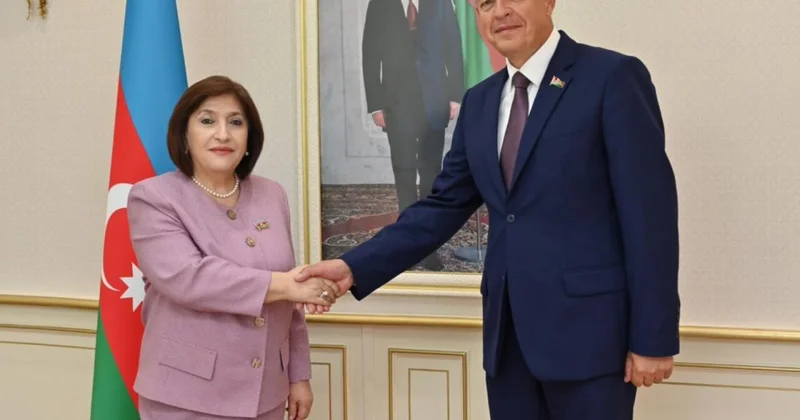 Sahibə Qafarova Belarus parlamentinin palata sədri ilə əməkdaşlığın inkişafını müzakirə edib