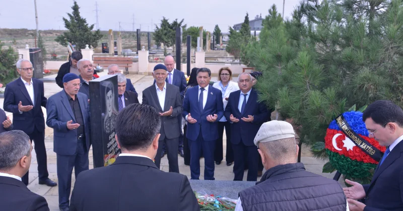 Ələt qəsəbəsində Vətən Müharibəsi şəhidinin xatirəsi anılıb