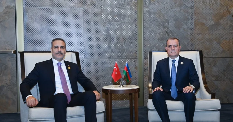 Ceyhun Bayramov Hakan Fidanla Azərbaycan Türkiyə münasibətlərini müzakirə edib