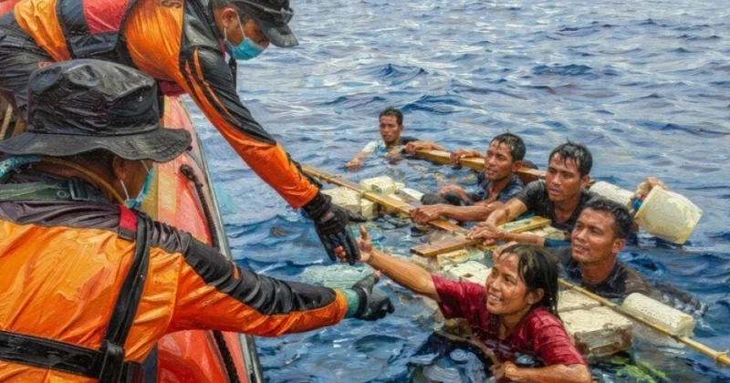 İndoneziyada turist gəmisi batıb: 23 yaşlı təlimatçı itkin düşüb