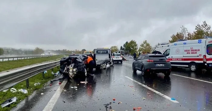 Ağır qəza: Bələdiyyə sədri öldü Foto