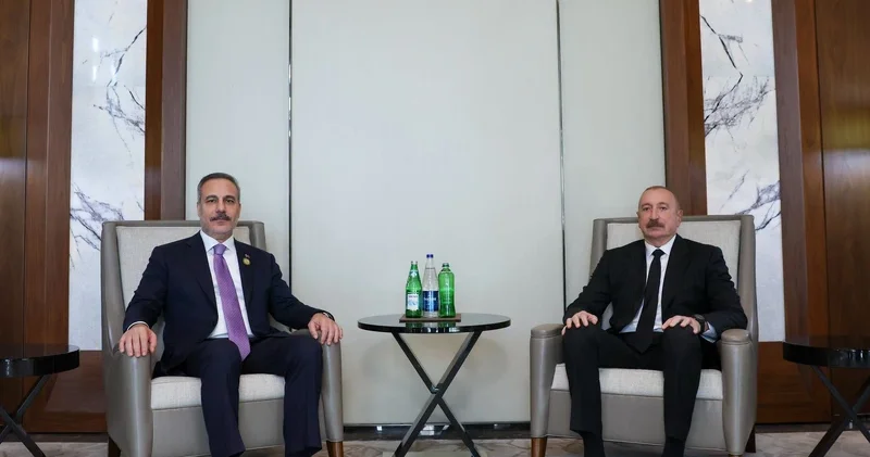 İlham Əliyev Hakan Fidanı qəbul etdi