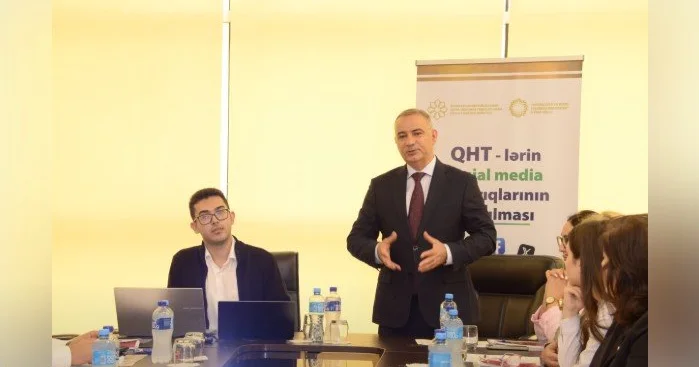 QHT lər üçün rəqəmsal kommunikasiya və sosial media strategiyası üzrə təlim keçirilib