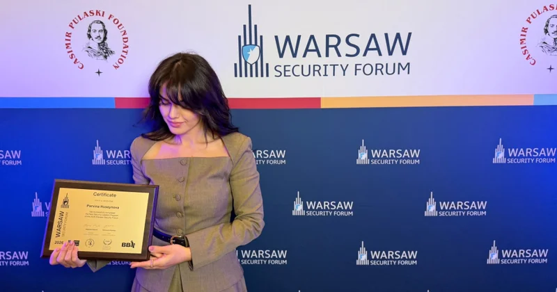 Azərbaycanlı qadın Varşava Təhlükəsizlik Forumunun nüfuzlu liderlik proqramına seçilib