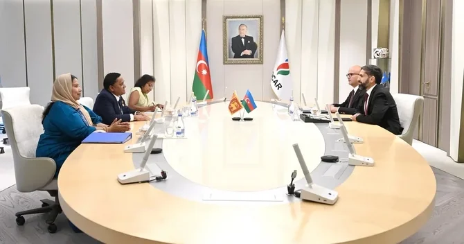 SOCAR və Şri Lanka şirkətləri arasında əməkdaşlıq imkanları müzakirə olunub