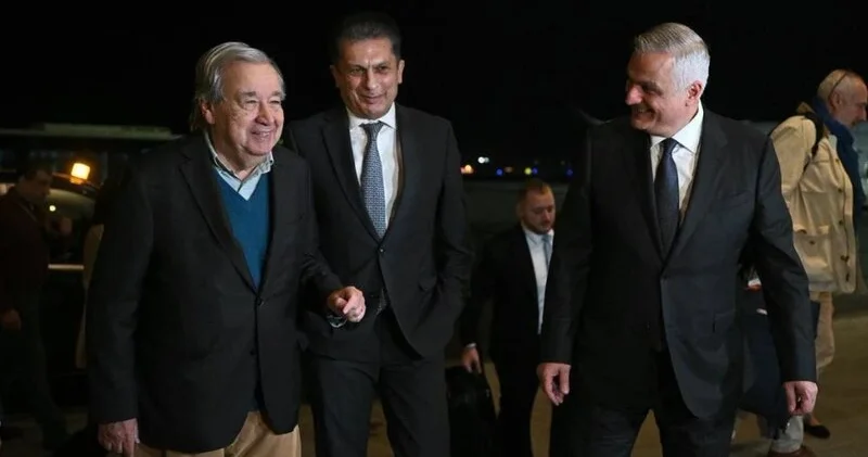 Antonio Quterreş Ermənistana səfər edib