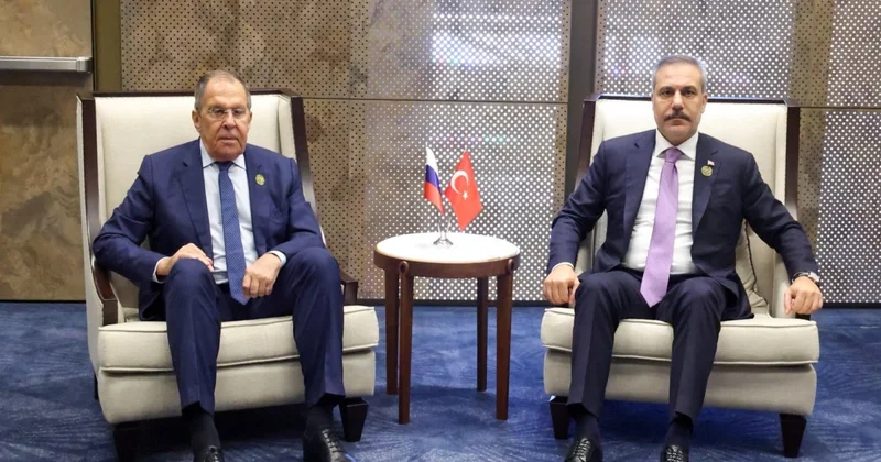 Hakan Fidan Bakıda Sergey Lavrovla görüşüb