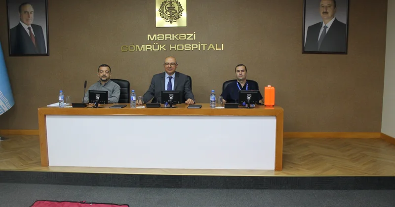Mərkəzi Gömrük Hospitalında Mühafizə Xidmətinin əməkdaşları üçün ilk yardım təlimi keçirilib