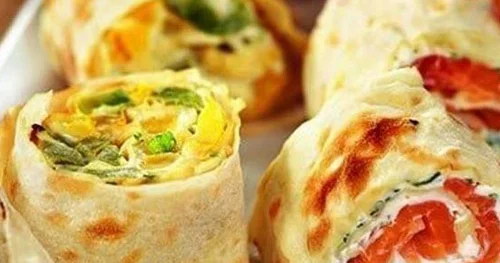 Lavaşdan hazırlanan ruletlər üçün 20 dadlı içlik