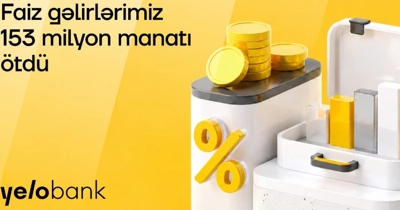“Yelo Bank” 2026 cı ilin 3 cü rübünü artımla başa vurdu