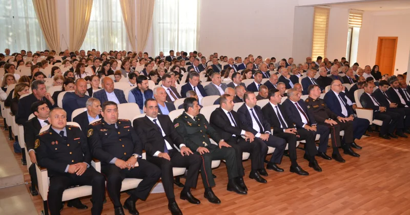 Milli mənəvi dəyərlərin qorunması, ideoloji təhlükəsizliyin təmin edilməsi İmişlidə konfrans