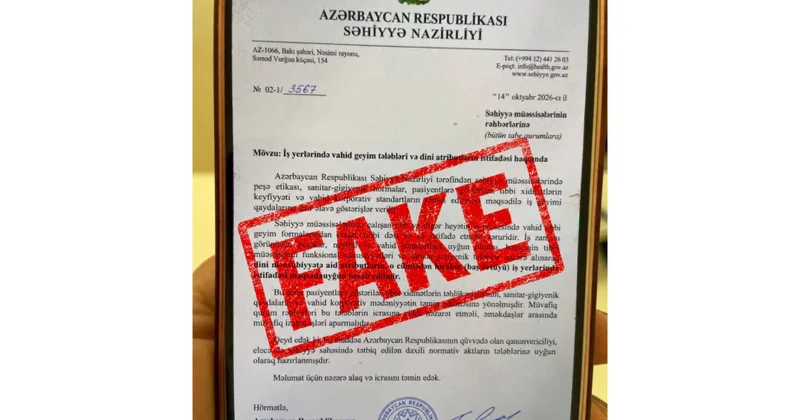 Azərbaycan Respublikası Media və Yayım Şurasının və Səhiyyə Nazirliyinin birgə açıqlaması