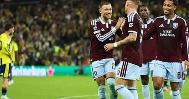 "Aston Villa" "Fənərbaxça"ya 6 qolu belə vurdu Video