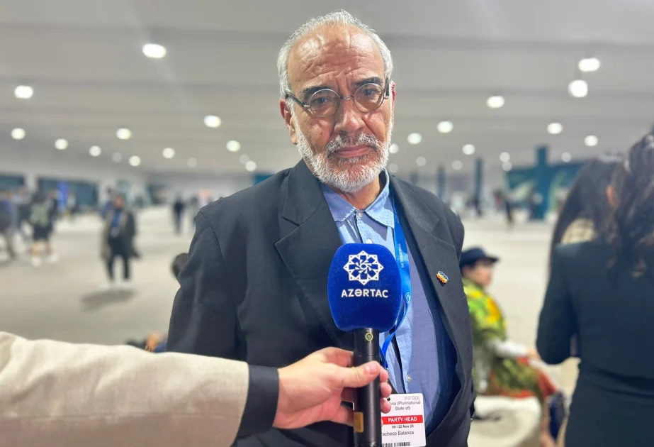 COP29un boviliyalı nümayəndəsi: İnkişaf etmiş ölkələrin maliyyə dəstəyinə ehtiyacımız var VİDEO AZƏRTAC