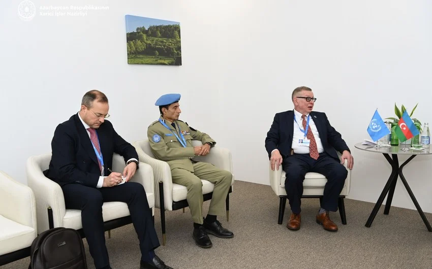 BMT Baş katibinin köməkçisi COP29un yüksək səviyyədə təşkilinə görə ölkəmizı təbrik etdi FOTO