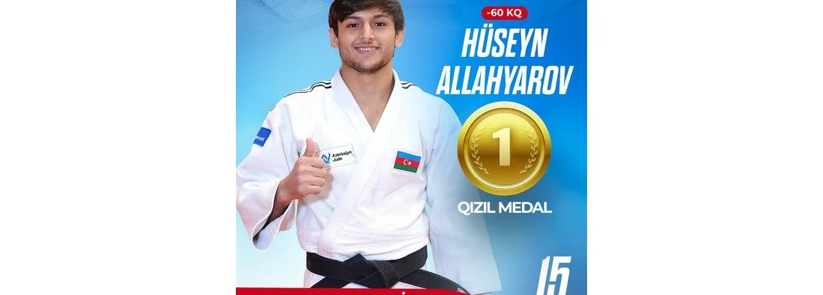 Cüdoçumuz qızıl medal qazandı