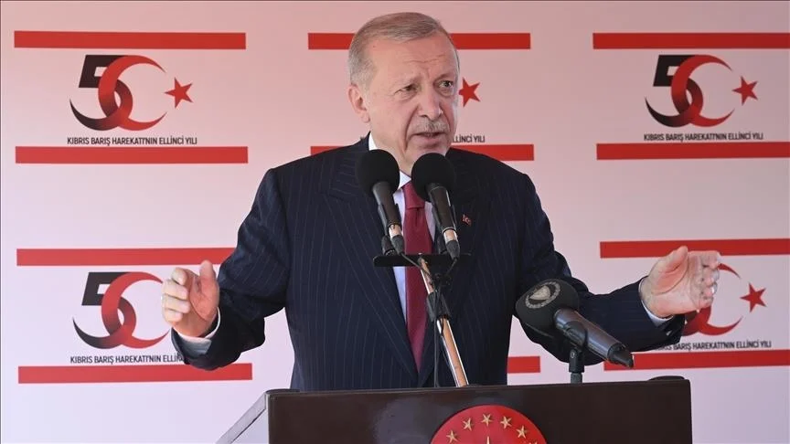 Ərdoğan Şimali Kipri Türk Cümhuriyyətini təbrik edib